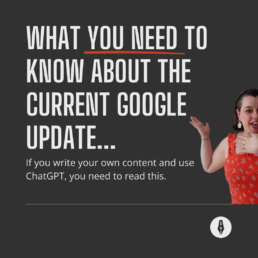 What you need to know about the current Google update